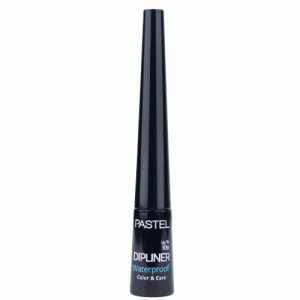 خط چشم مایع ضد آب پاستل مدل Dipliner Matte Black & Care مشکی مات